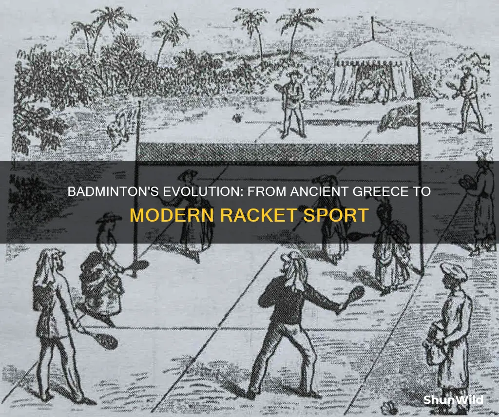 how did badminton evolve
