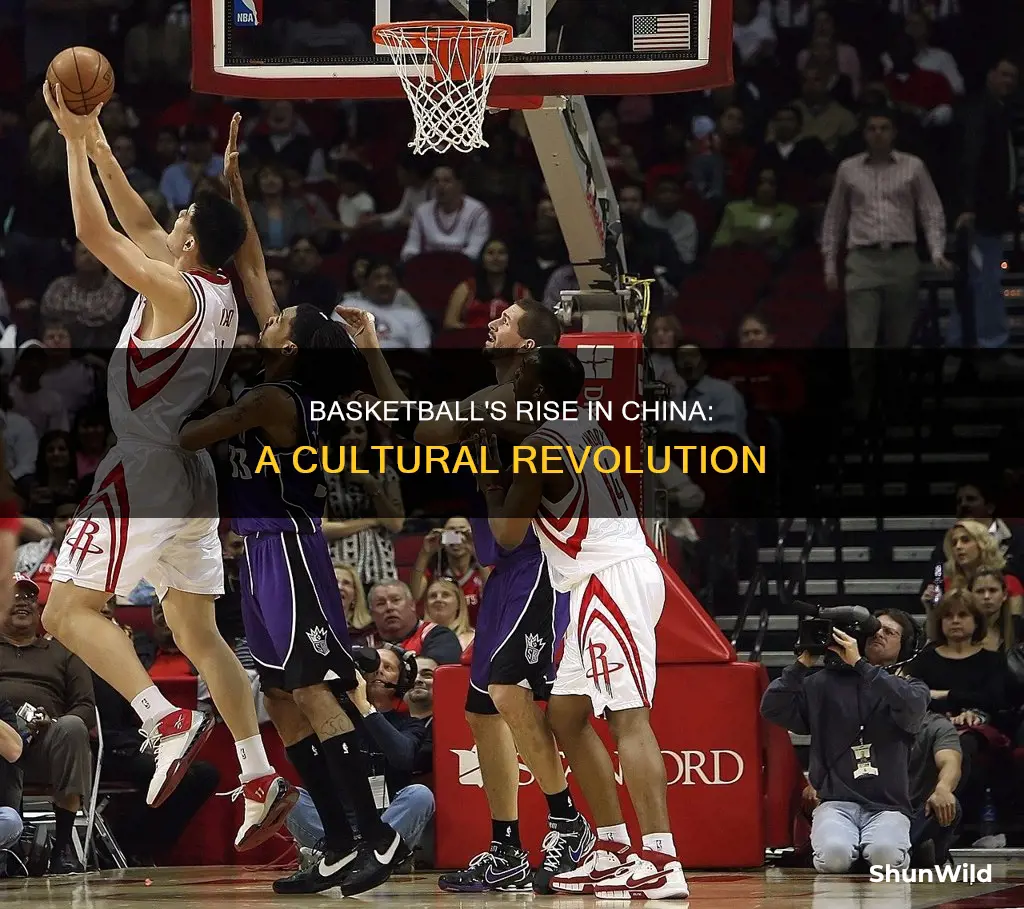 how did basketball become popular in china