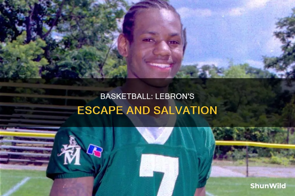 how did basketball save lebron james childhood