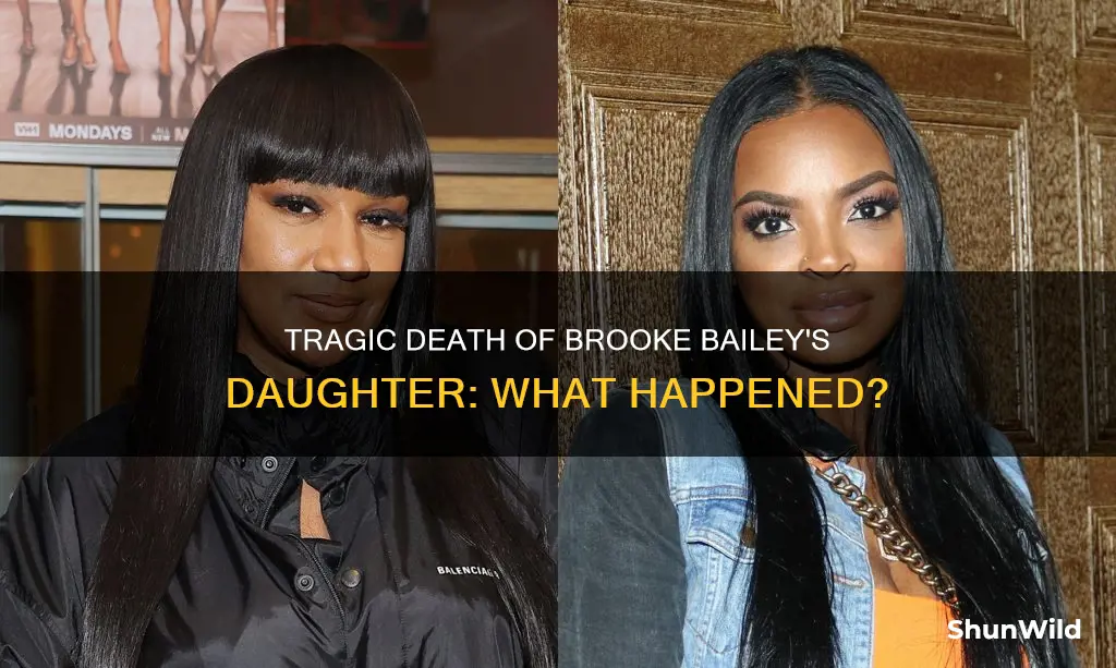how did brooke bailey daughter pass away from basketball wives