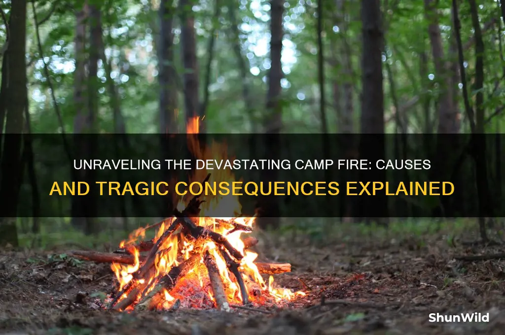 how did camp fire happen