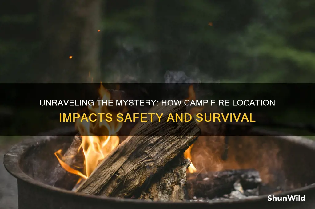 how did camp fire location