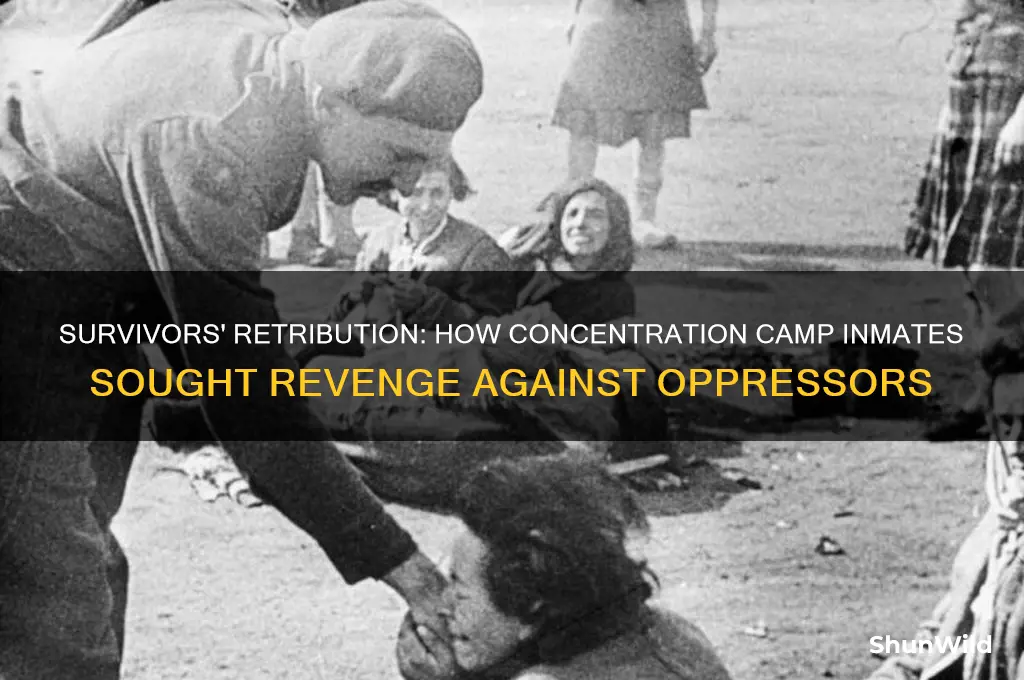 how did concentration camp inmates take revenge