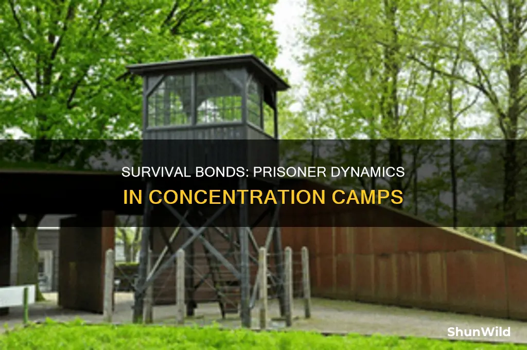 how did concentration camp prisoners treat each other