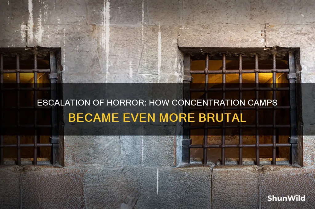 how did concentration camps grt worse