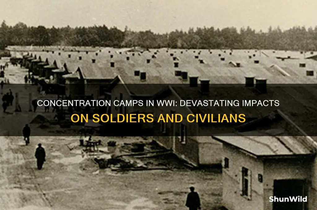 how did concentration camps impact wwi