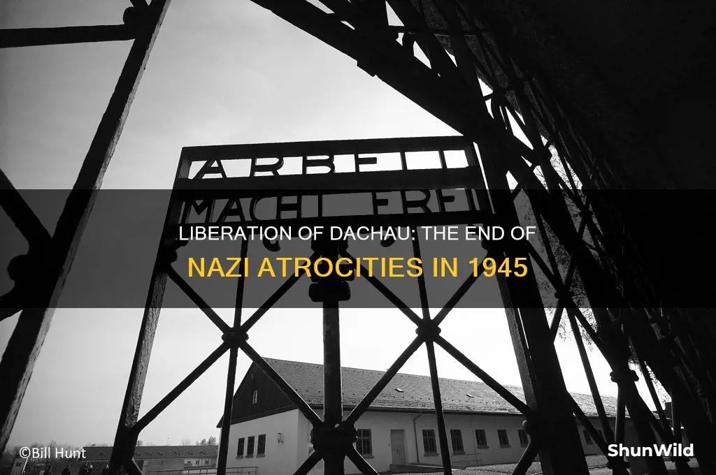 how did dachau concentration camp end