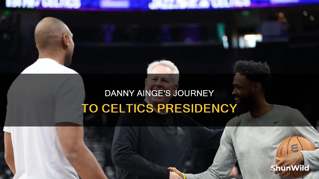how did danny ainge become president of basketball operations
