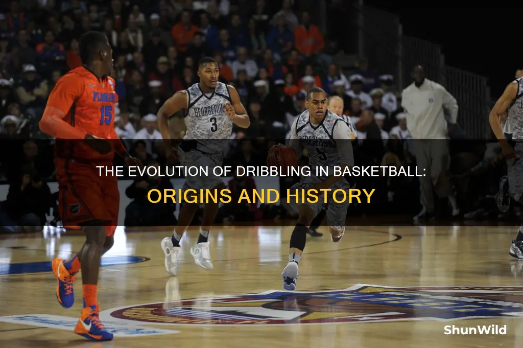 how did dribbling start in basketball