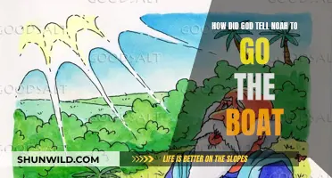 God's Command to Noah: The Boat's Journey