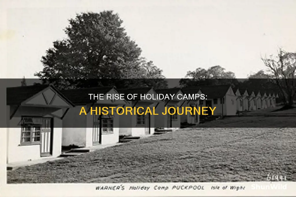 how did holiday camps start