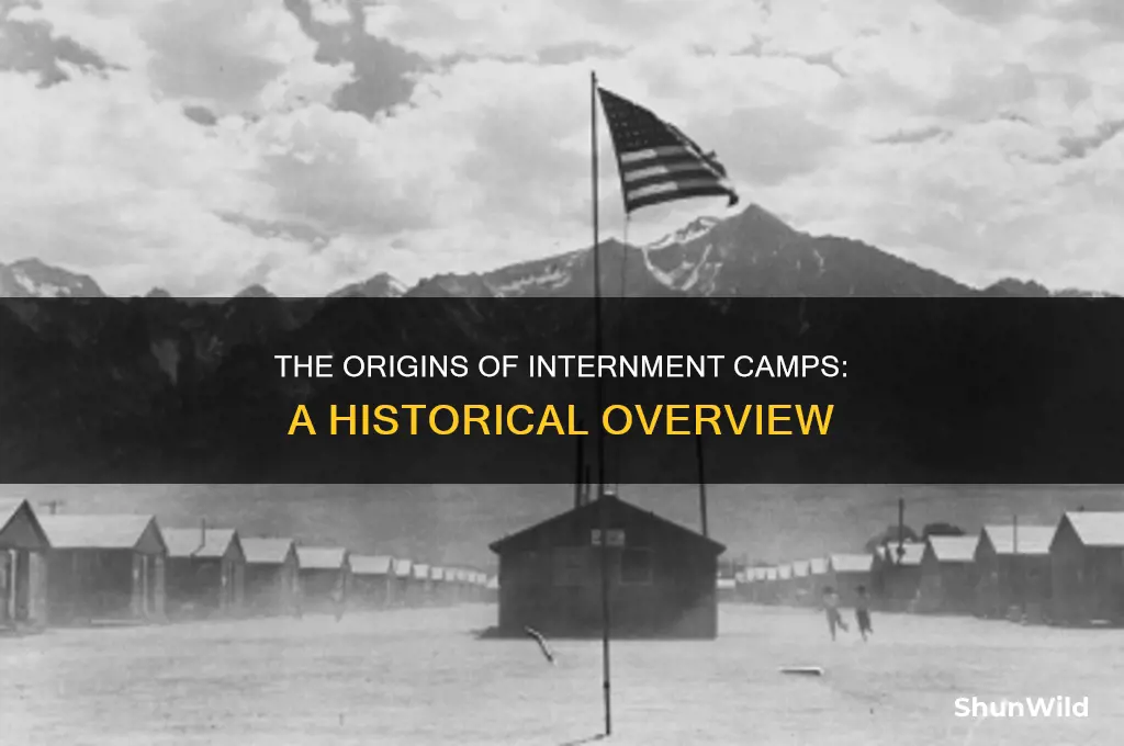 how did internment camps start