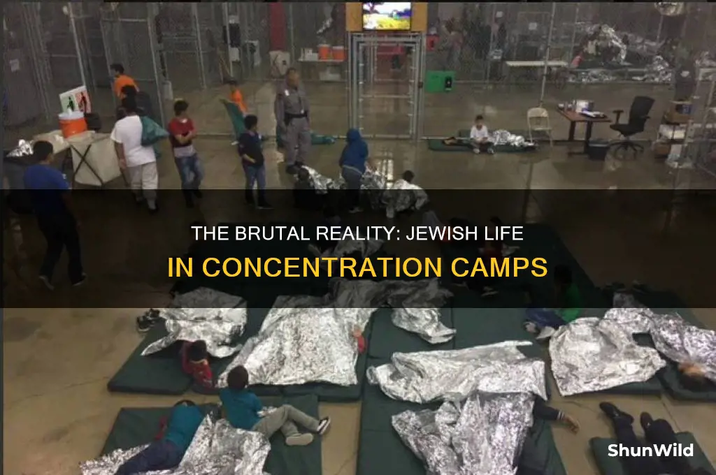 how did jews get treated in concentration camps