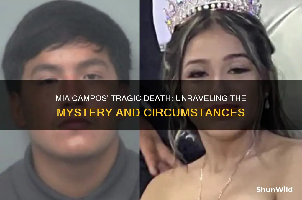 how did mia campos die