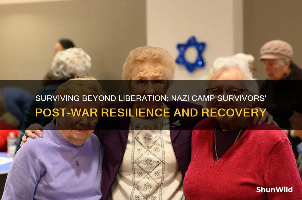 how did nazi concentration camp survivors survive after liberation