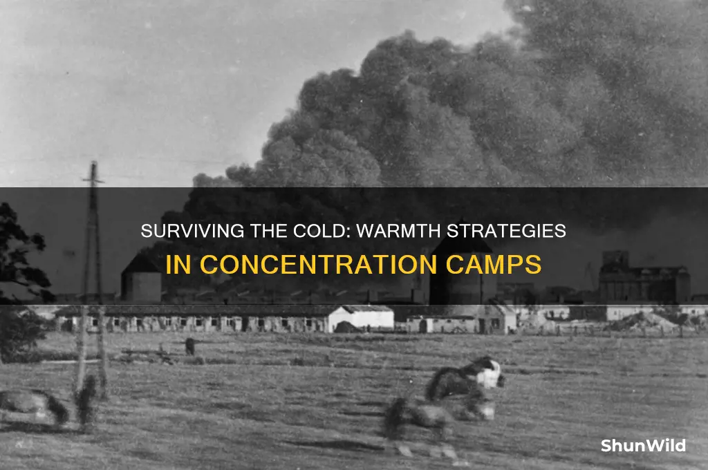 how did people in concentration camps stay warm