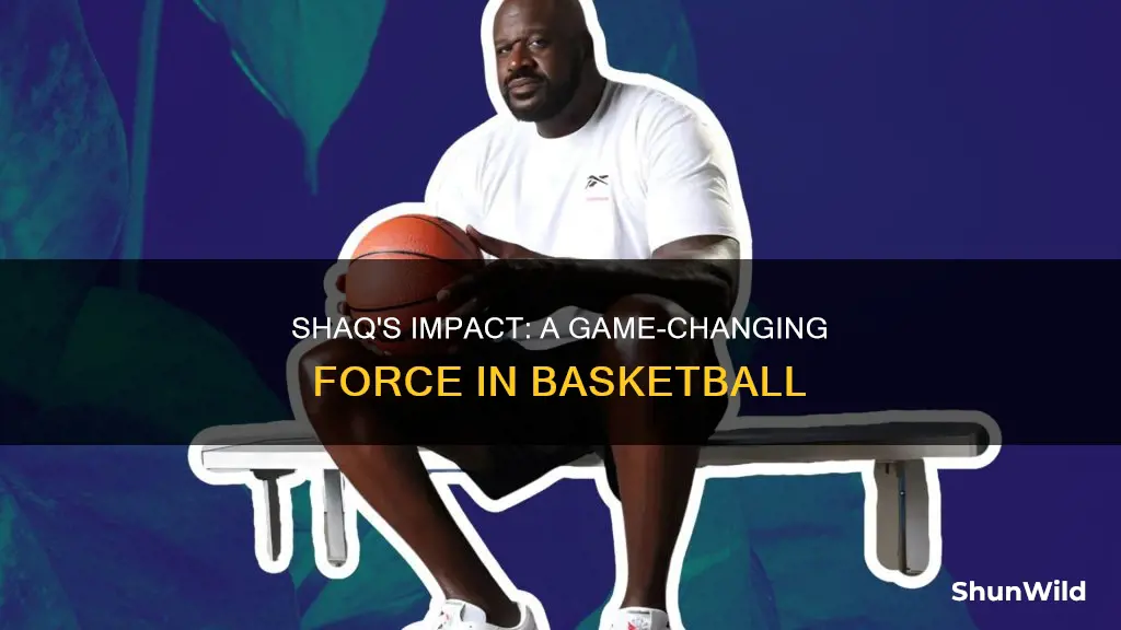 how did shaquille o neal changed basketball