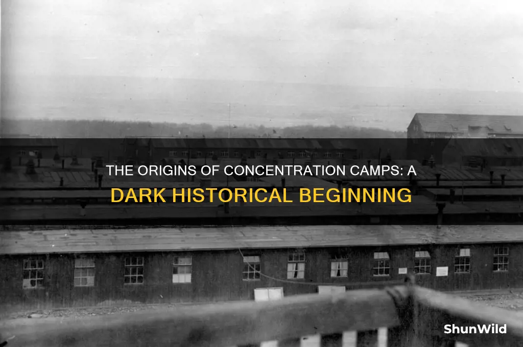 how did the concentration camp start