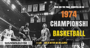 The Final Minutes of the 1974 Basketball Championship