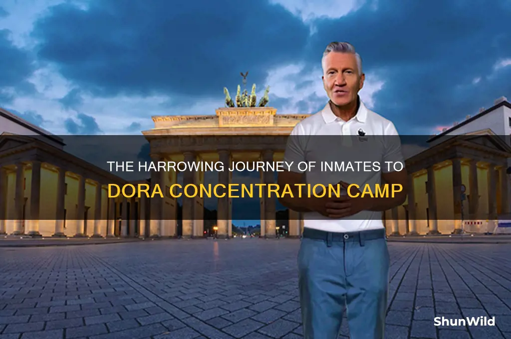 how did the inmates get to dora the concentration camp