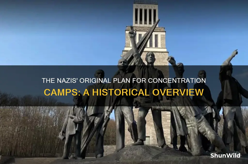 how did the nazis initially intended to use concentration camps