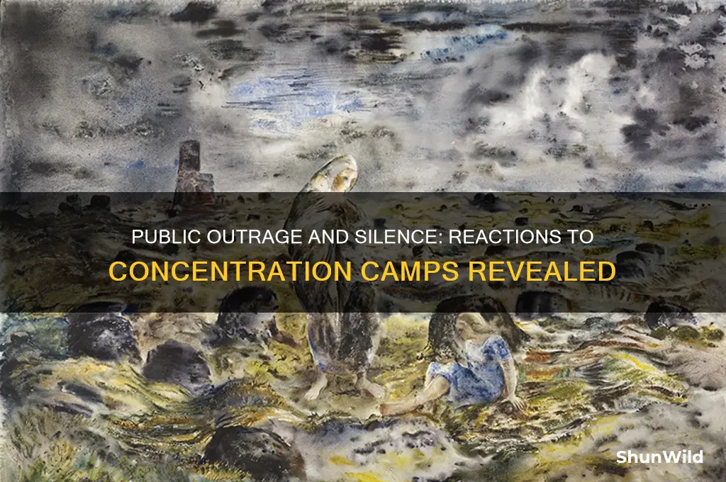 how did the public respond to the concentration camps