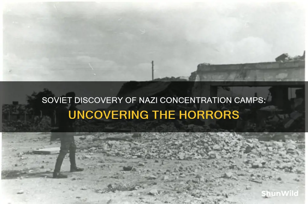 how did the soviets find the concentration camps