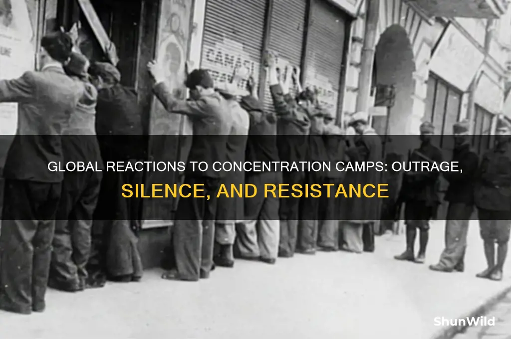 how did the world respond to the concentration camps