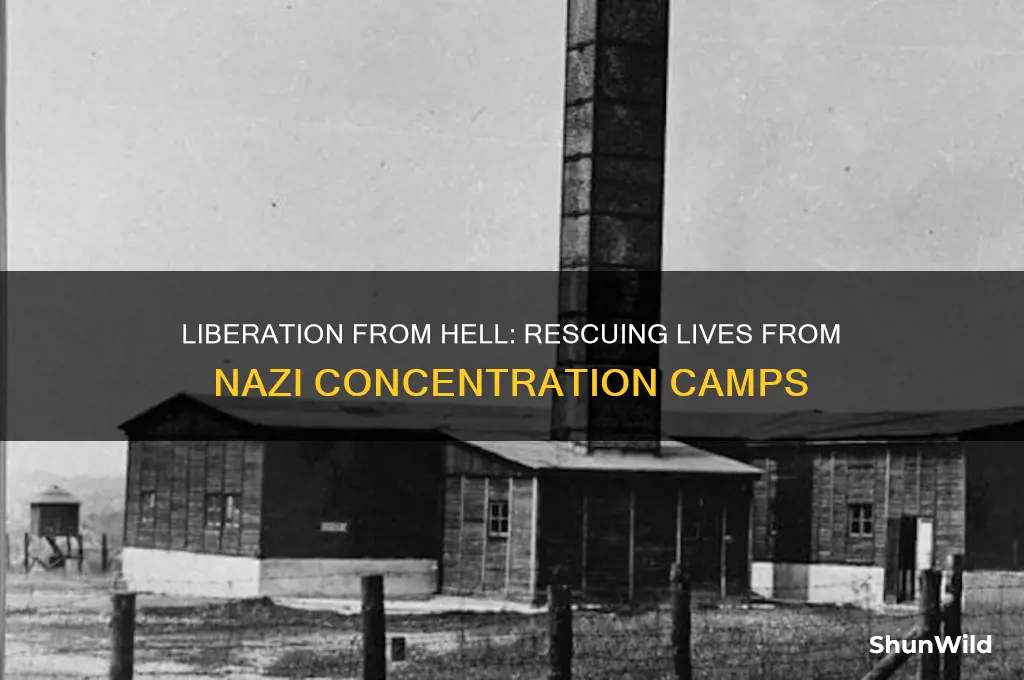 how did they rescue people trapped in concentration camps