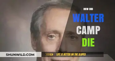 Walter Camp's Final Days: Uncovering the Cause of His Death