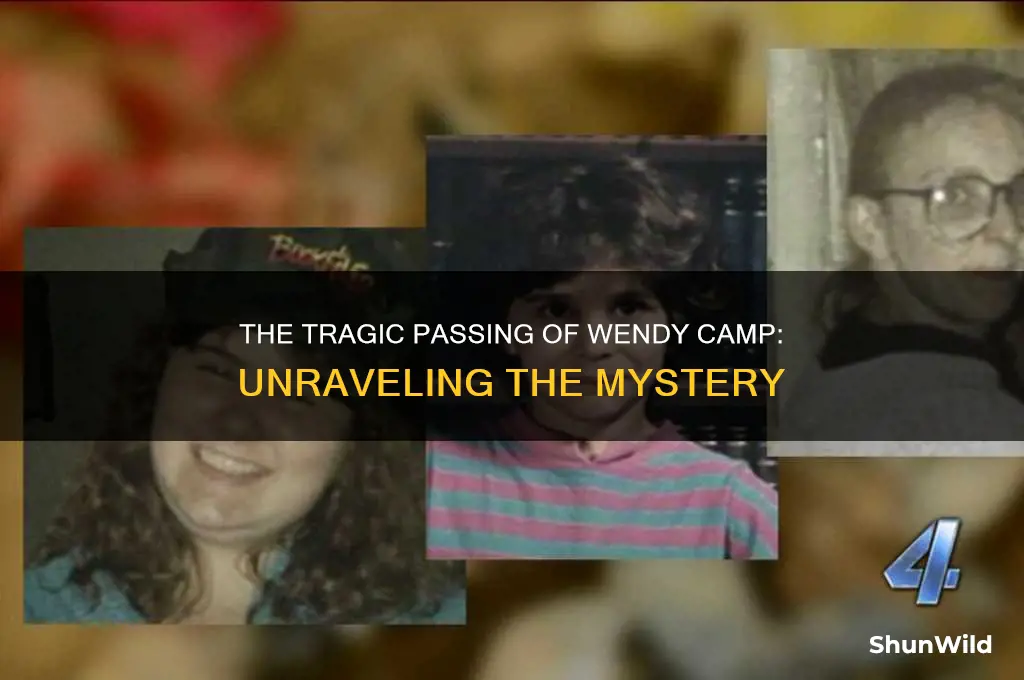 how did wendy camp die