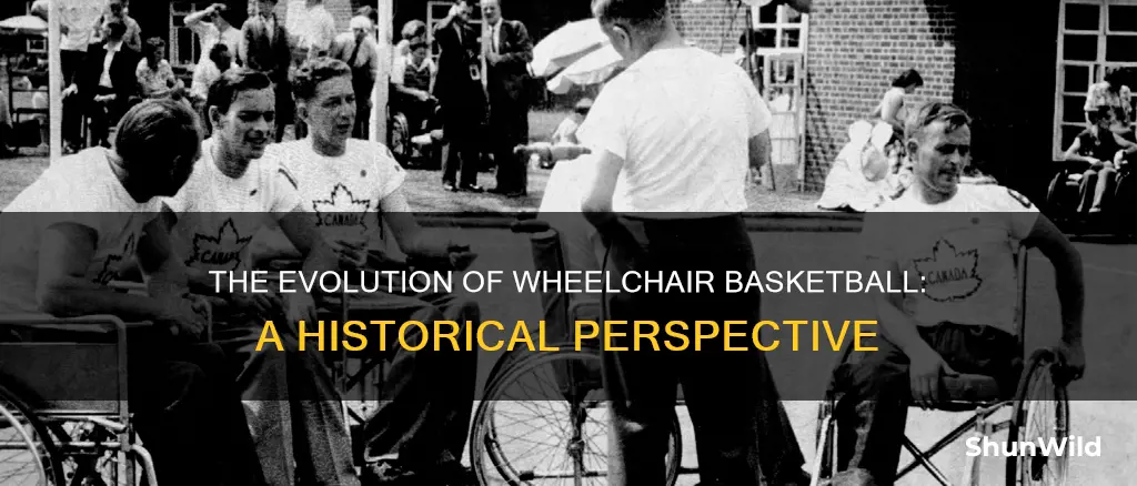 how did wheelchair basketball start