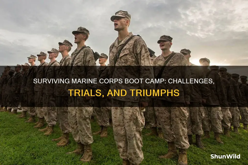 how difficult is marine corp boot camp