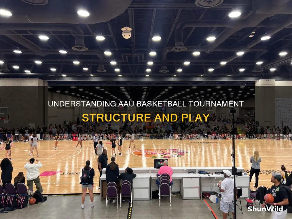 how do aau basketball tournaments work
