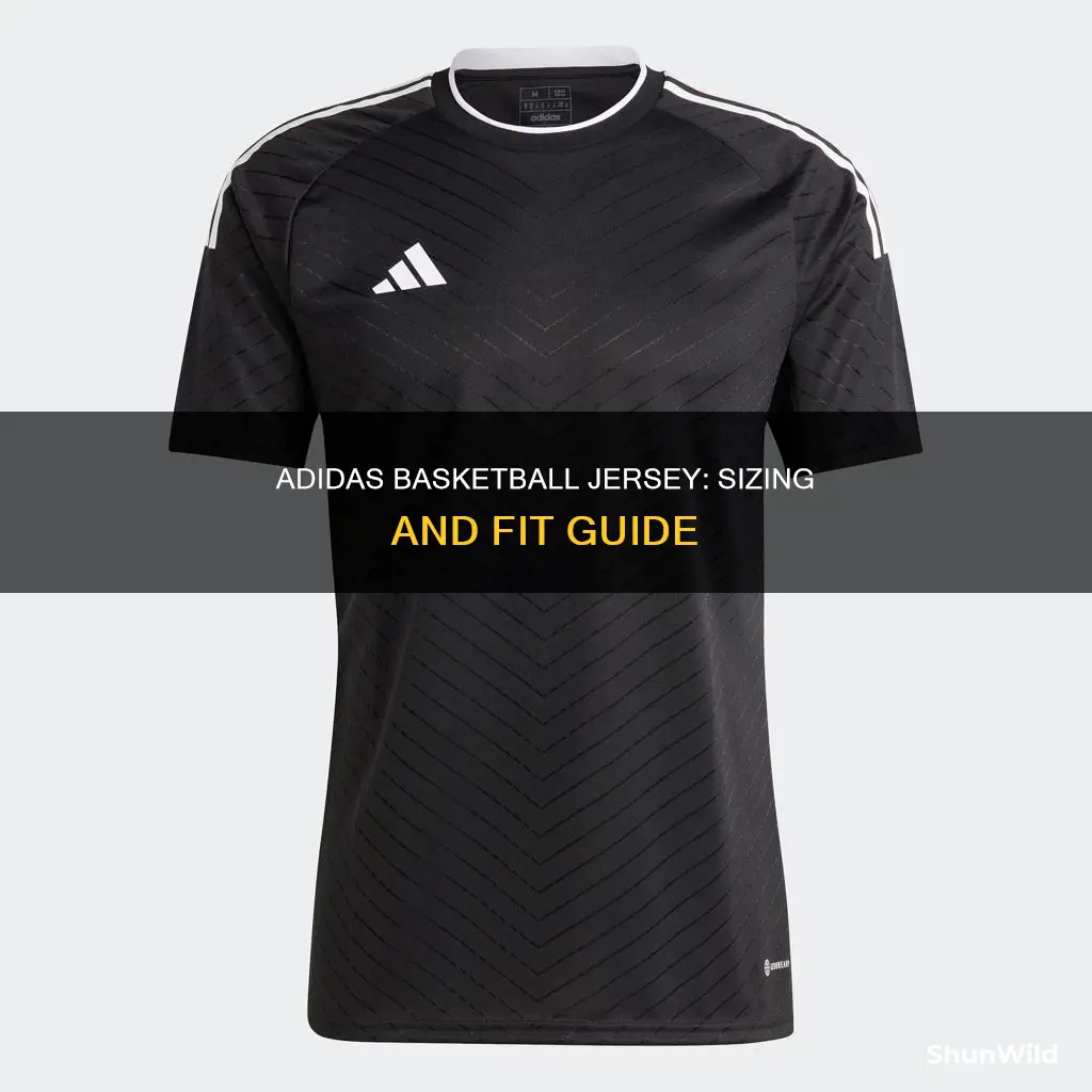how do adidas basketball jerseys fit