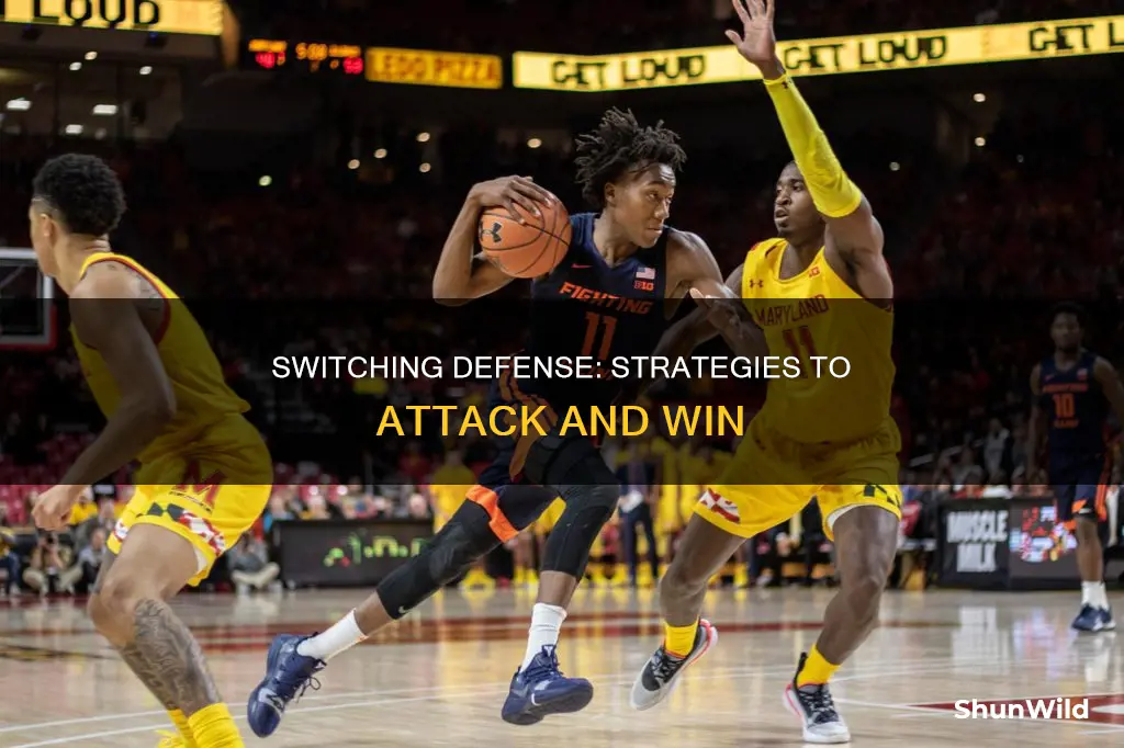 how do attack a switching defense in basketball