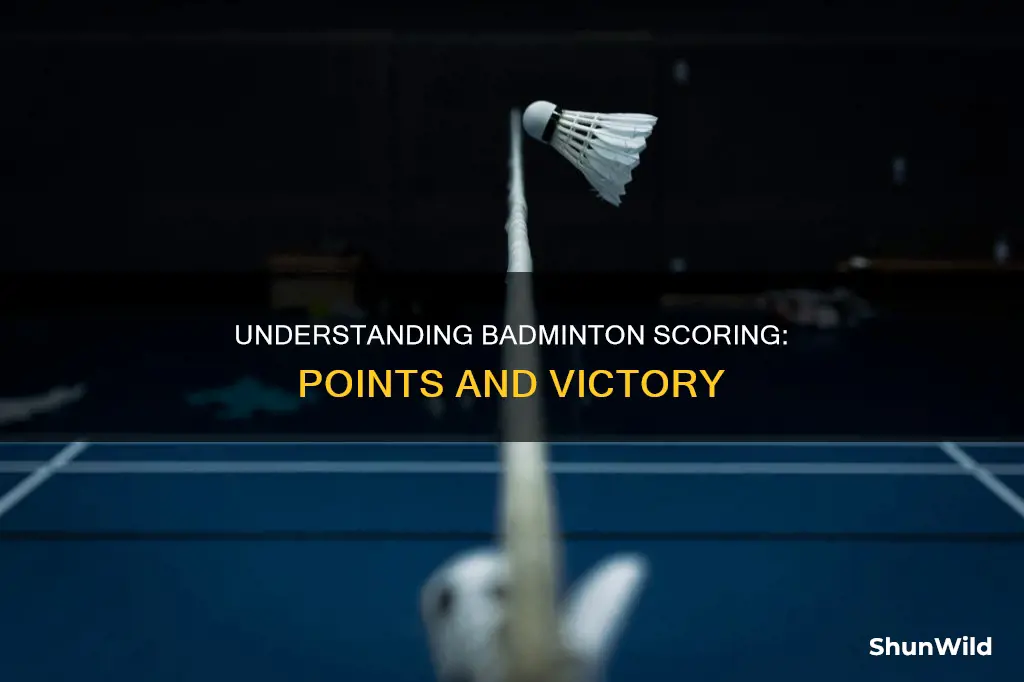 how do badminton points work