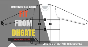 Authentic Basketball Jersey Sizing: DHgate Guide