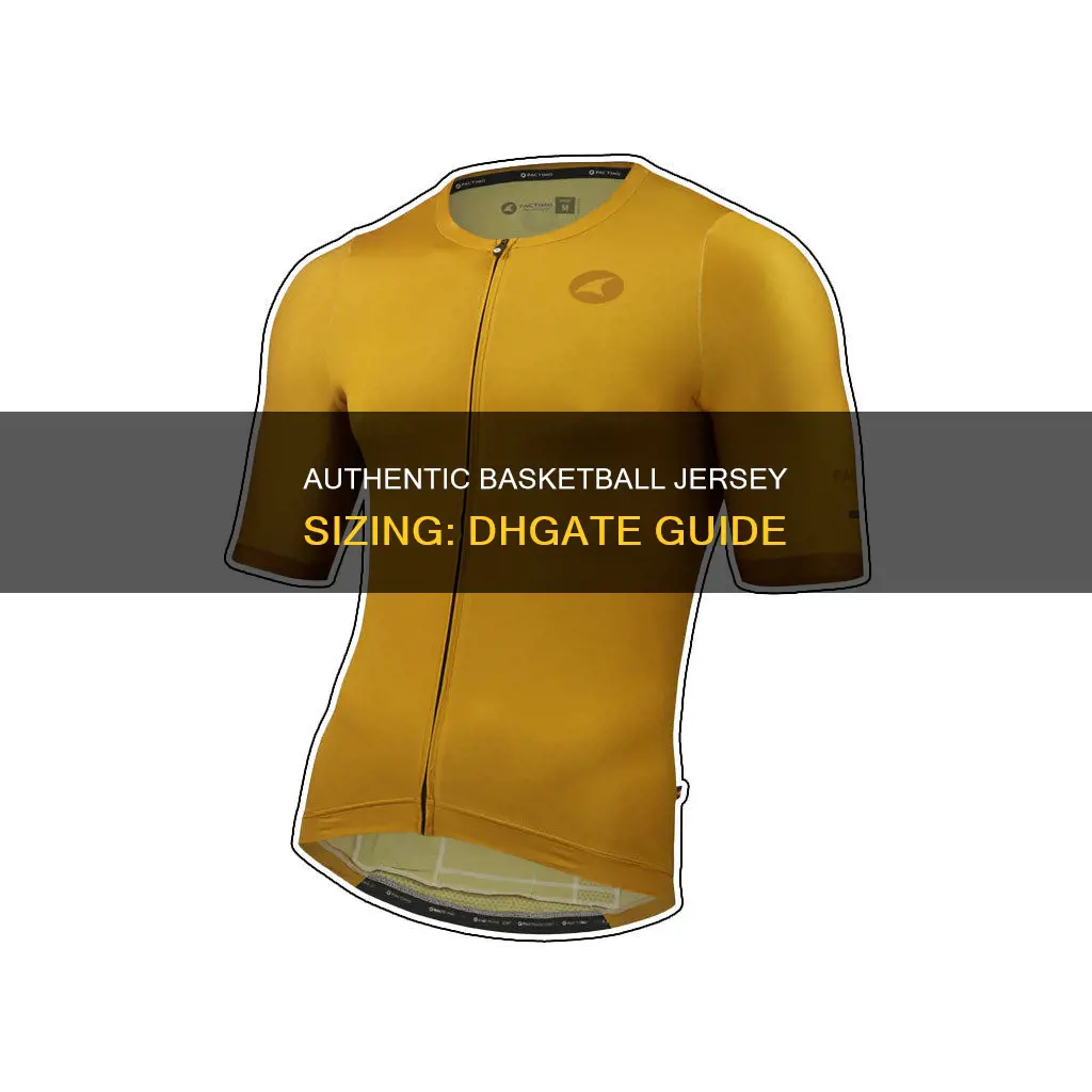 how do basketball jerseys fit from dhgate