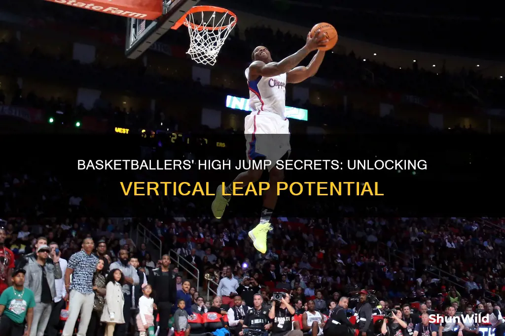 how do basketballers jump so high