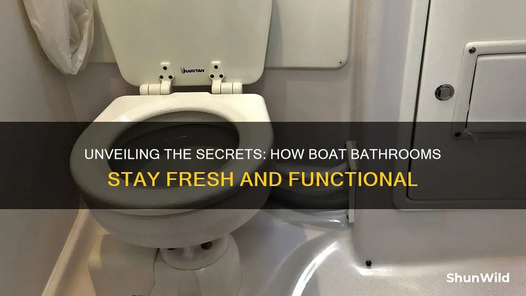 how do boat bathrooms work