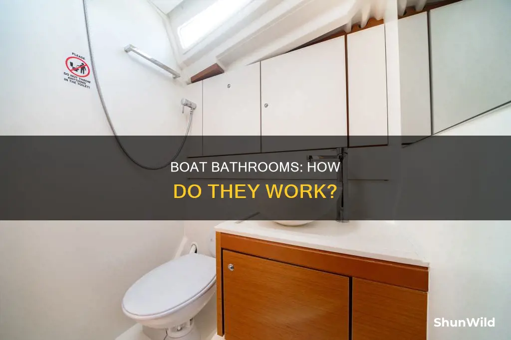 how do boat bathrooms work