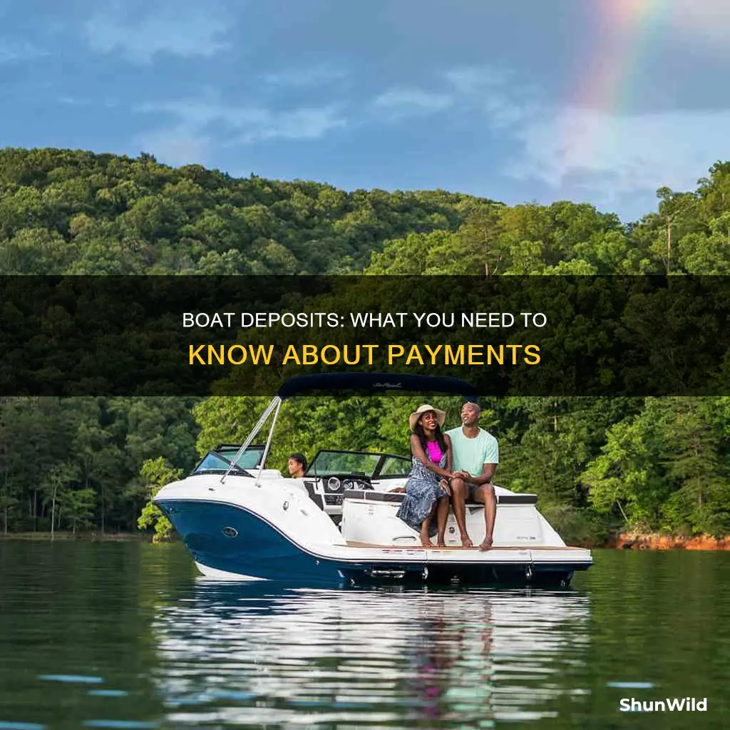 how do boat deposits work