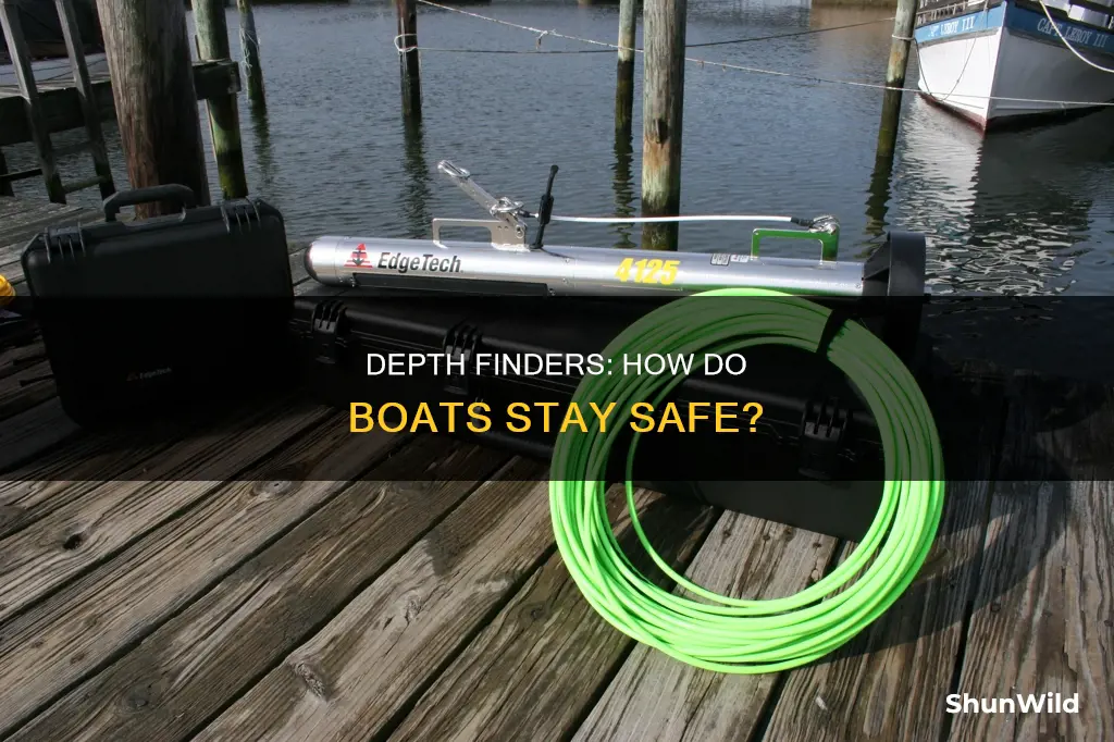 how do boat depth finders work