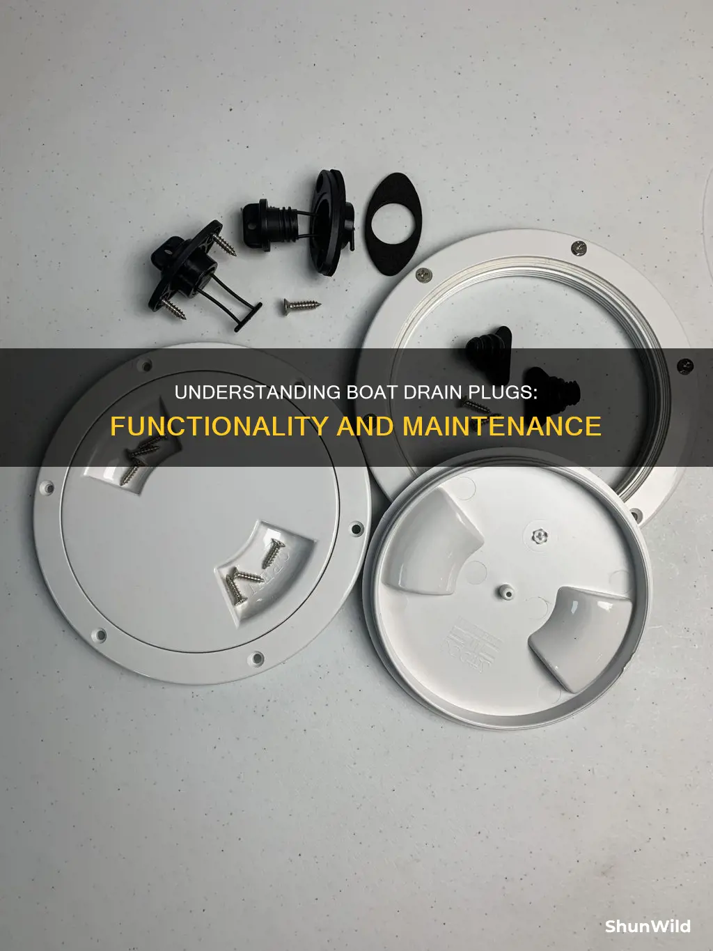 how do boat drain plugs work