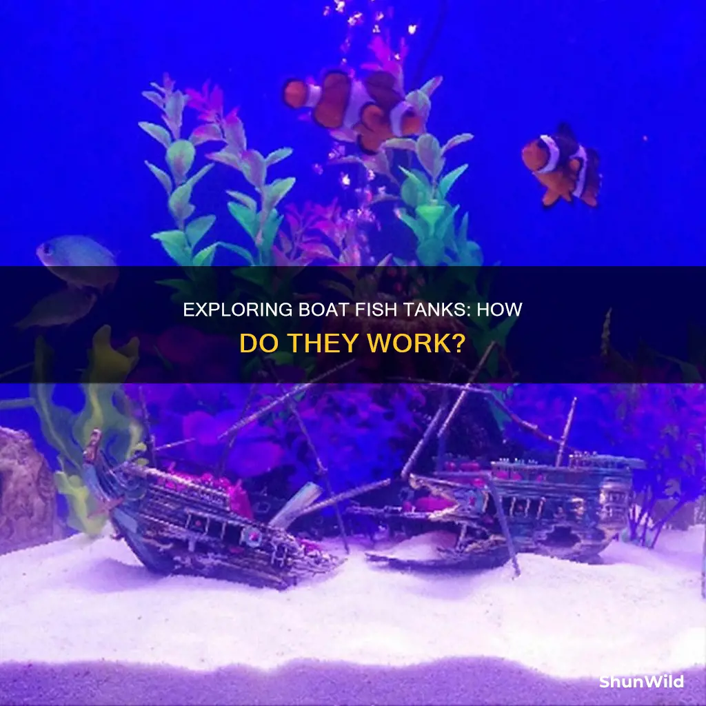 how do boat fish tanks work