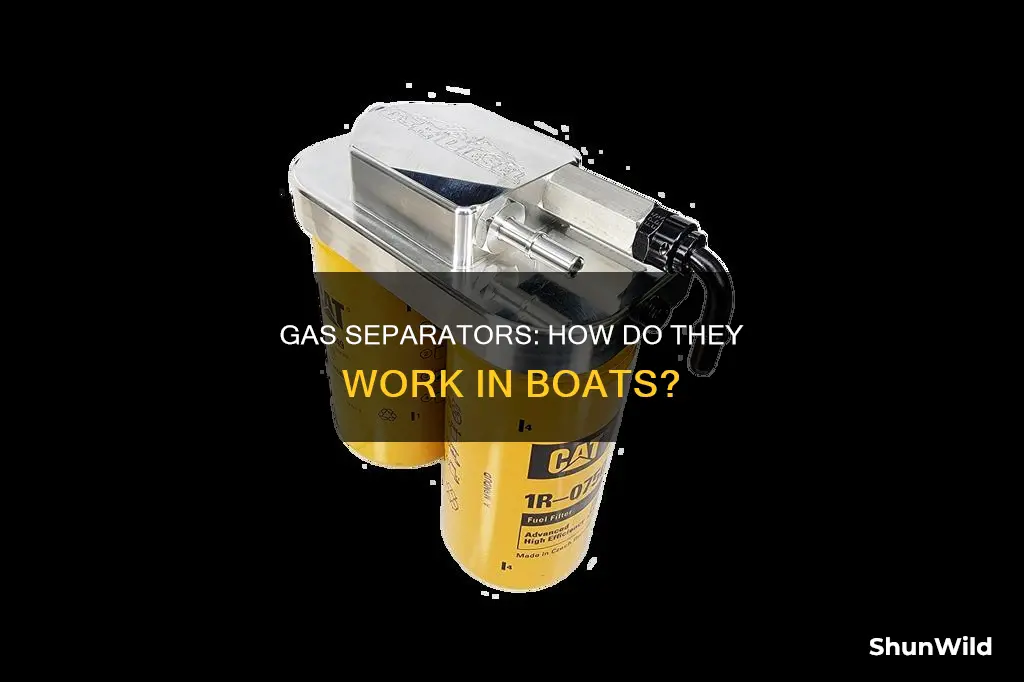 how do boat gas separators work