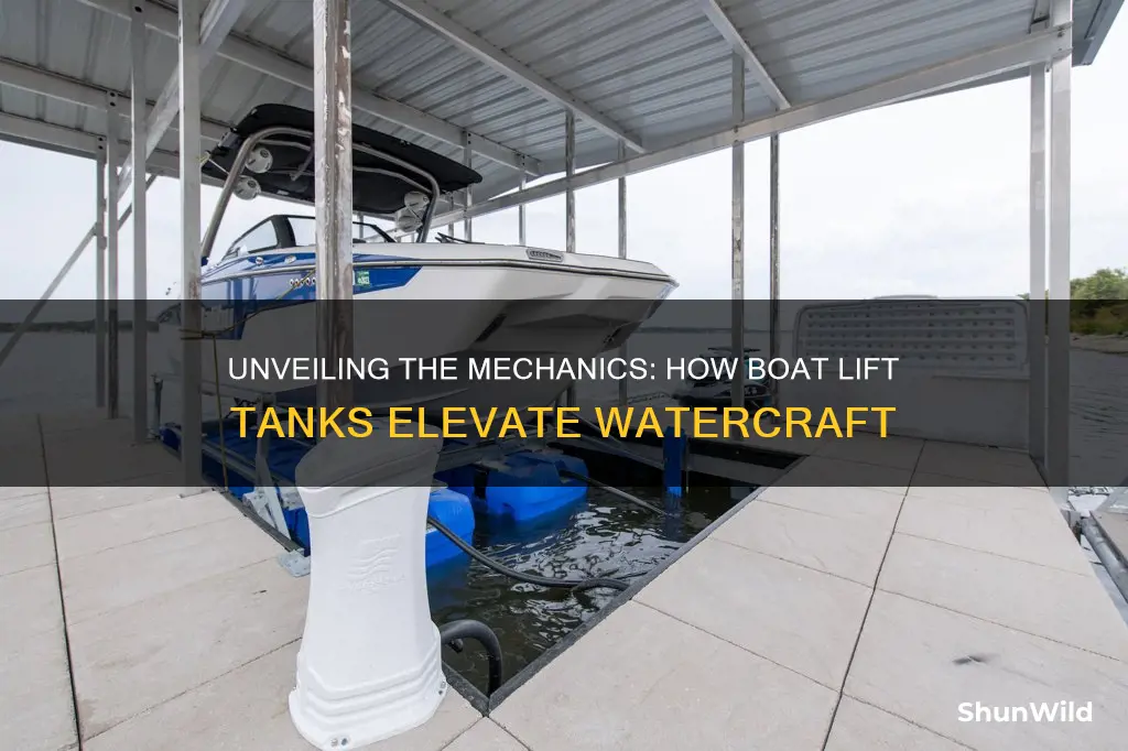 how do boat lift tanks work