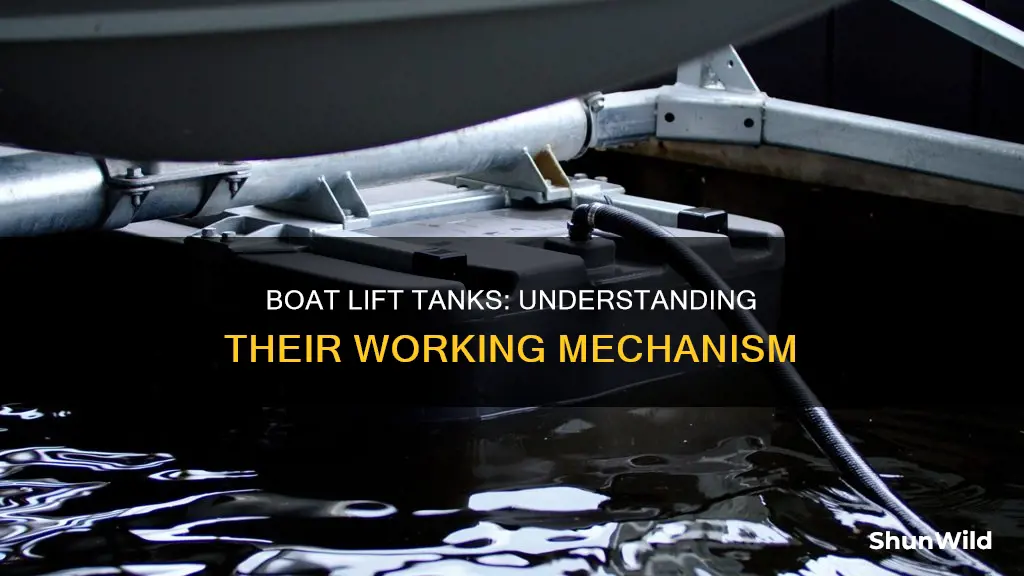 how do boat lift tanks work