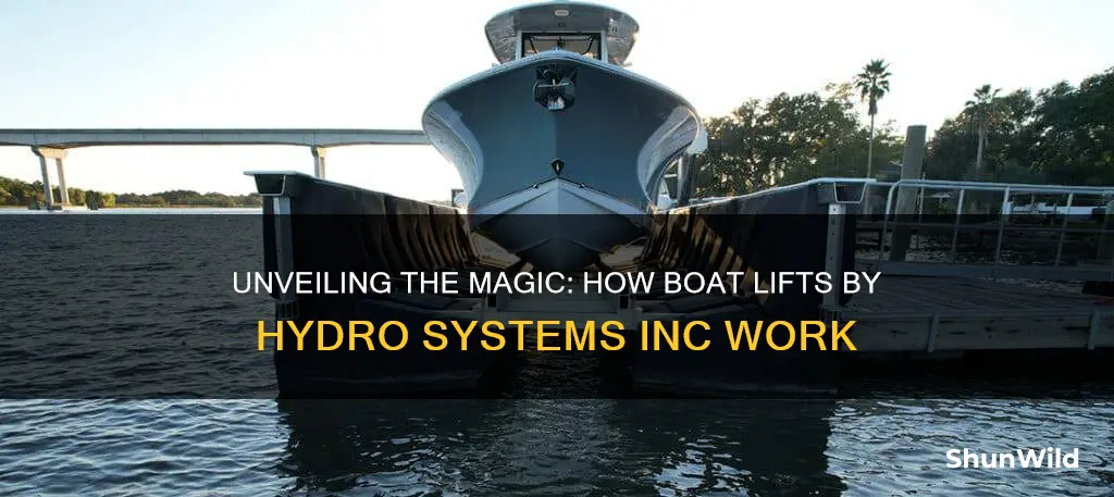 how do boat lifts by hydro systems inc work